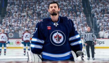 Connor Hellebuyck calls Jets season 'unacceptable' as questions grow over Winnipeg future