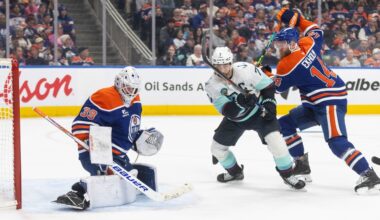 Oilers' Ingram celebrates birthday with 27-save shutout, 3-0 win against Kraken