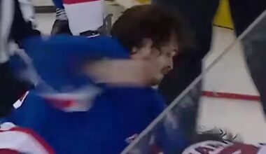 GOALIE FIGHT! Shesterkin 🆚 Markstrom! - YouTube