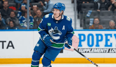 Brock Boeser Vancouver Canucks NHL