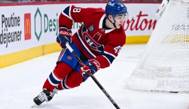 Montreal Canadiens NHL Lane Hutson