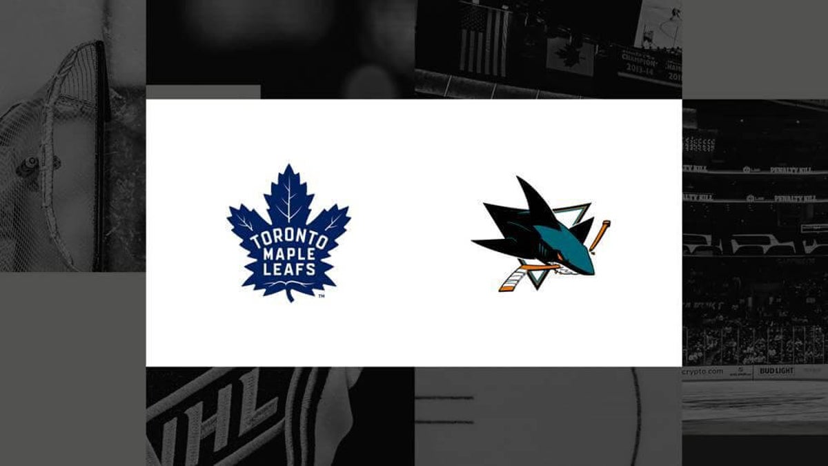 How to watch Maple Leafs vs. Sharks: TV channel and streaming options for April 2