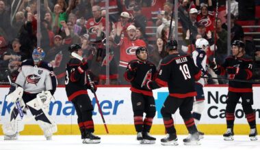 Hurricanes Blue Jackets: Canes clinch NHL playoff berth
