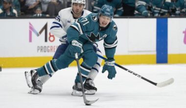 Sharks handle Leafs, remain in thick of wild-card race