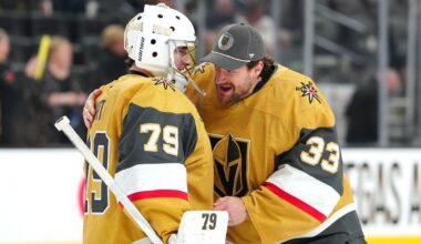 Carter Hart activated from IR, has 19 saves in Knights' win