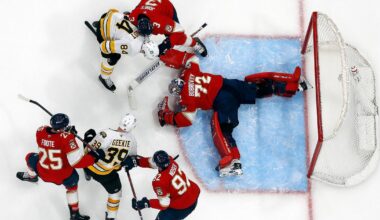 Panthers avoid playoff elimination with 2-1 win over Bruins