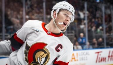Sens’ Brady Tkachuk fined after bizarre bench slashing