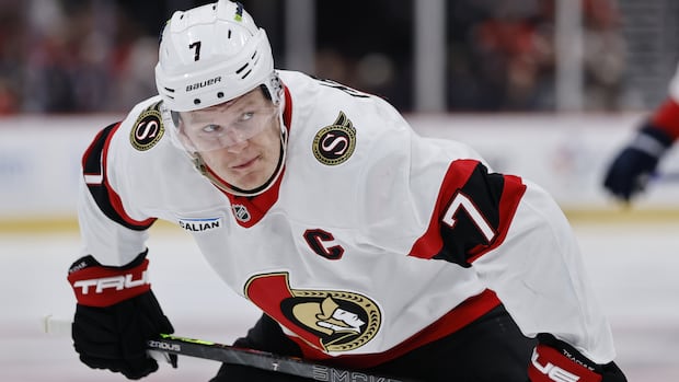 Senators' Tkachuk fined $2.5K US for unsportsmanlike conduct