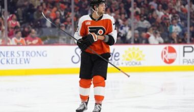 Flyers inch near playoff position with dominant win over Islanders