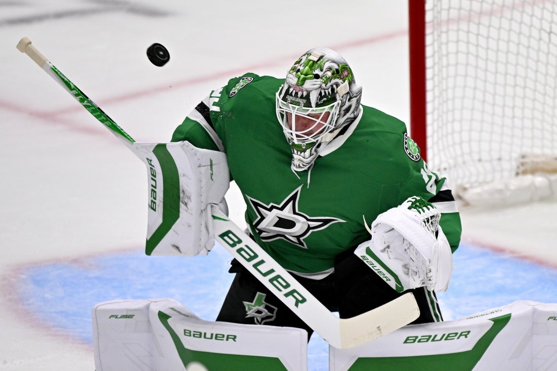 Jake Oettinger, Stars blank Jets