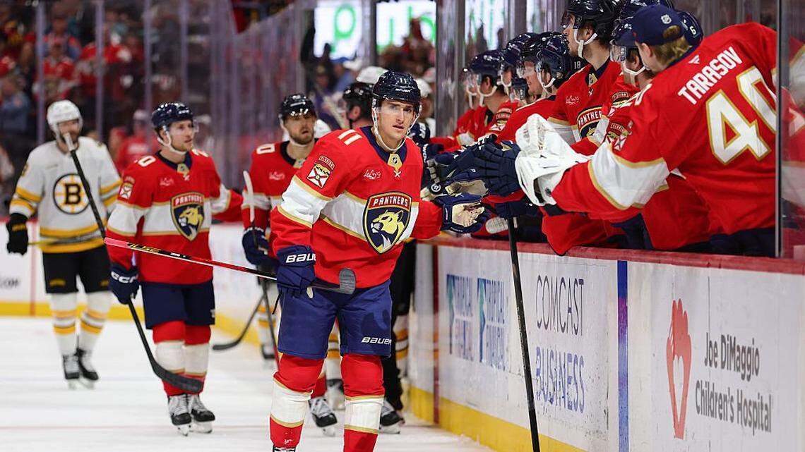 Panthers’ Mackie Samoskevich scoring as season nears end