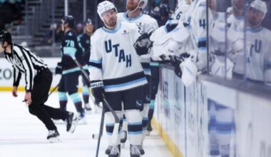 Mammoth getting hot at right time with visit to Canucks up next