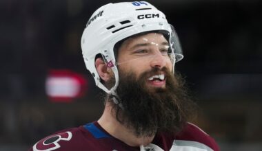 Avs defenseman Brent Burns becomes 2nd in NHL history to skate in 1,000 consecutive games