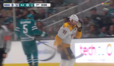 Steven Stamkos with a Powerplay Goal vs. San Jose Sharks