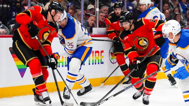 Senators beat Sabres, move back into playoff spot