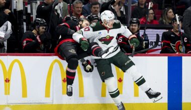 Ryan Hartman scores twice for Minnesota Wild in 4-1 win over Ottawa Senators