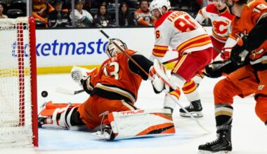 Ducks’ rally falls short against Flames in 5th straight loss – Orange County Register