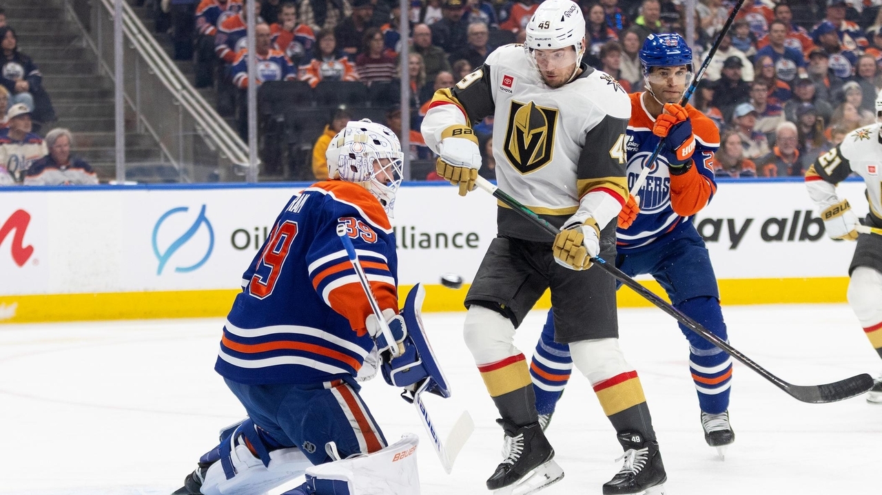 Golden Knights beat Oilers 5-1 to tighten Pacific Division race