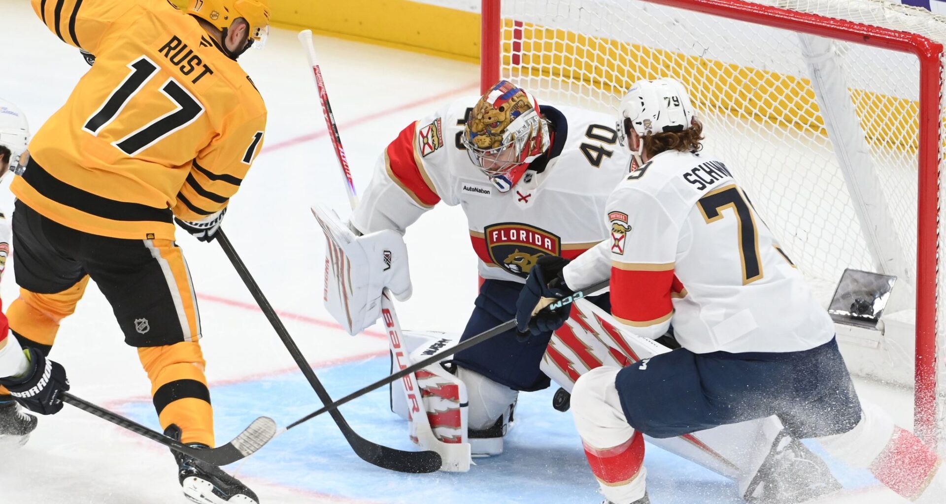 Rakell scores twice, Crosby has a goal and two assists as the Penguins beat the Panthers 5-2