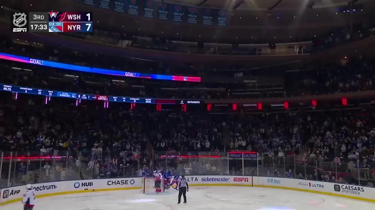 Vincent Trocheck with a Goal vs. Washington Capitals