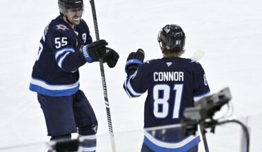 Jets’ Scheifele connects with Connor to earn 900th NHL point: ‘It’s just instinct’
