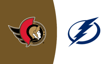 Watch Ottawa Senators vs Tampa Bay Lightning (Free Trial)
