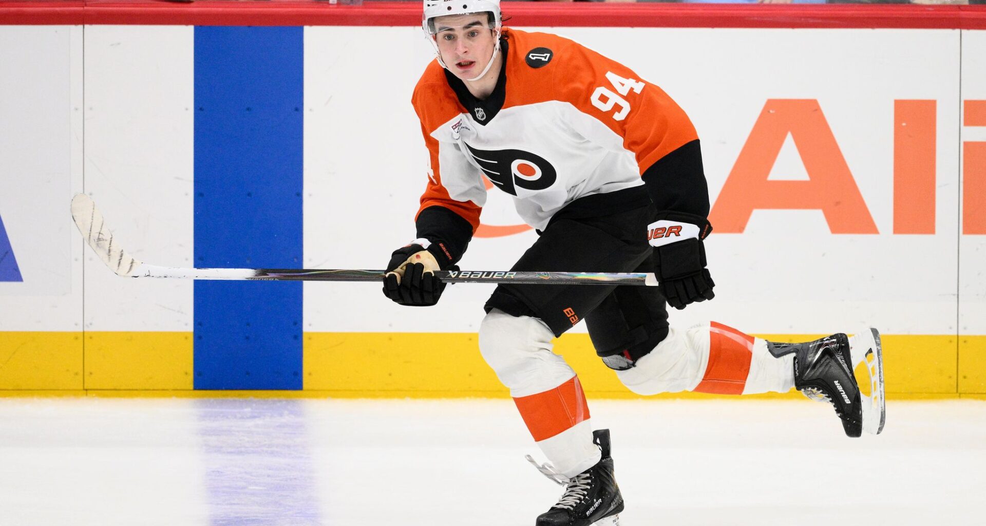 At just 19 years old, rookie Porter Martone is already pushing the Flyers toward a playoff run