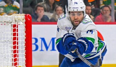 Jake DeBrusk Vancouver Canucks NHL