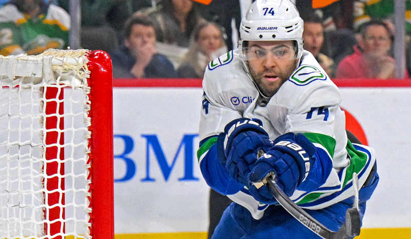 Jake DeBrusk Vancouver Canucks NHL