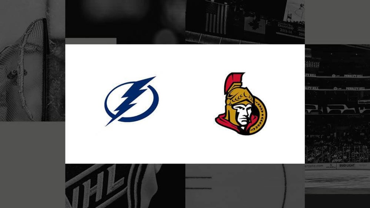 How to watch Lightning vs. Senators: TV channel and streaming options for April 7