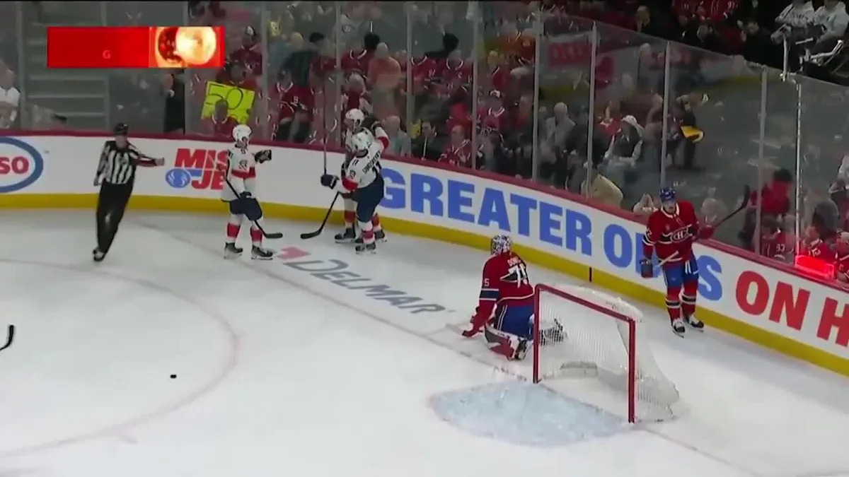 Carter Verhaeghe with a Goal vs. Montréal Canadiens