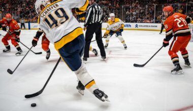 Predators blank Ducks to move into playoff position