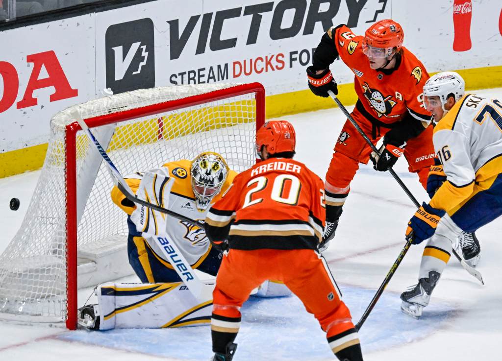 Ducks shut out by Predators in 6th straight loss – Orange County Register
