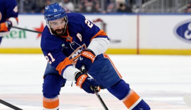Islanders' Kyle Palmieri a nominee for Masterton Trophy