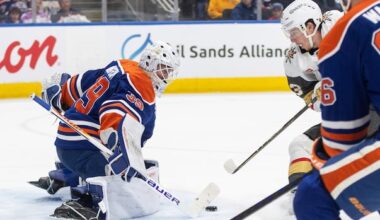 Oilers goaltender turned Mammoth rejection into No. 1 role, Masterton nomination