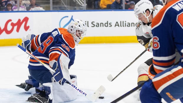 Oilers goaltender turned Mammoth rejection into No. 1 role, Masterton nomination