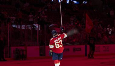 Florida Panthers: Brad Marchand’s perseverance recognized