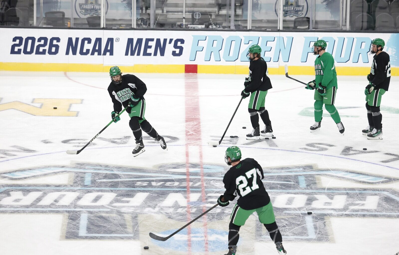 Frozen Four practice report: Ollie Josephson to play in Thursday's semifinal - Grand Forks Herald