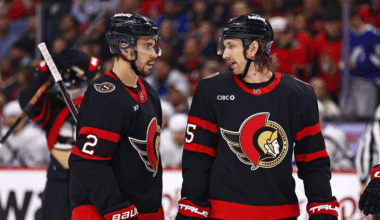 Jake Sanderson Artem Zub Ottawa Senators NHL