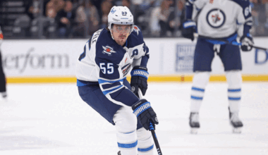 Winnipeg Jets NHL center Mark Scheifele.