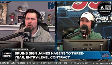 Why signing James Hagens to an Entry-Level Contract was a no-brainer