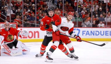 RECAP: Blackhawks beat down by Hurricanes 7-2