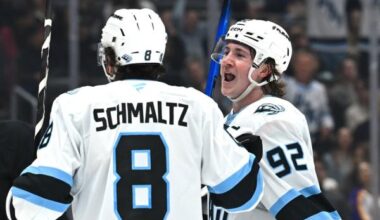 Buoyed by first playoff berth, Mammoth take on Eastern Conference-leading Canes