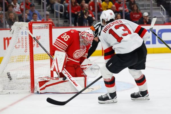 Jesper Bratt, Devils eliminate Red Wings from playoff chase