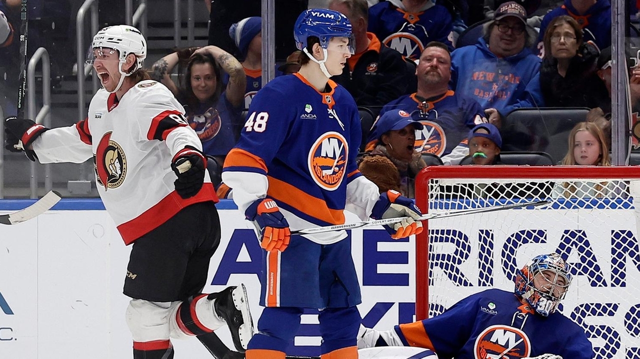 Islanders shut out at UBS Arena by Senators as playoff hopes take hit