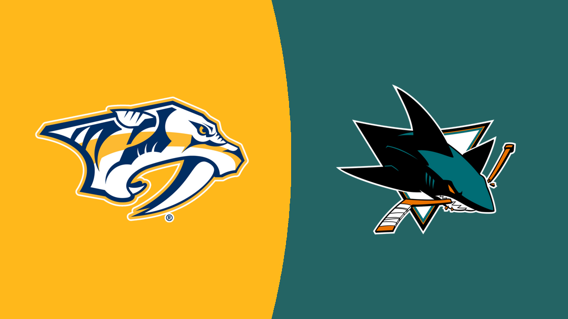 Watch Nashville Predators vs San Jose Sharks (Free Trial)