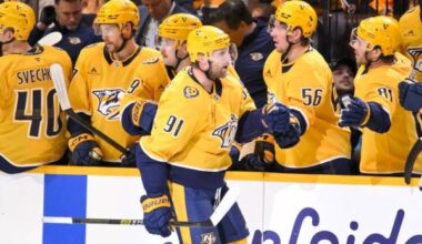 Predators, Sharks look for late push into West playoff picture