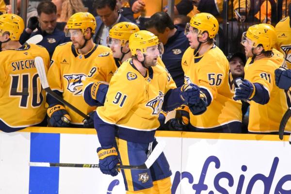 Predators, Sharks look for late push into West playoff picture