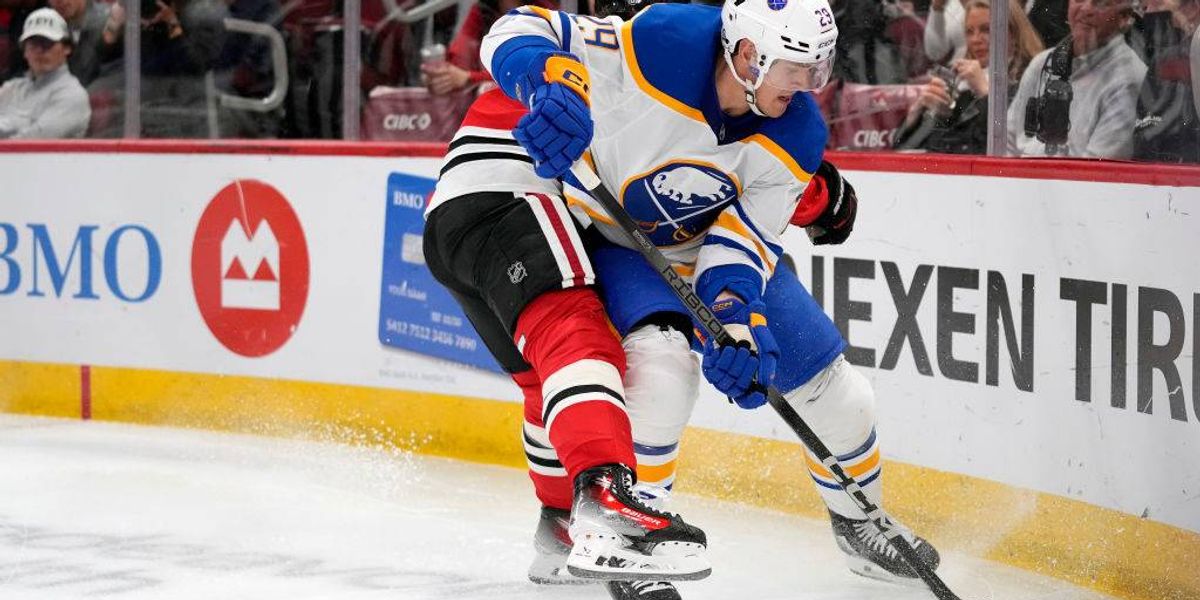 Sabres can clinch the Atlantic Division in Chicago