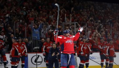 3 Washington Capitals Not Expected Back Next Season